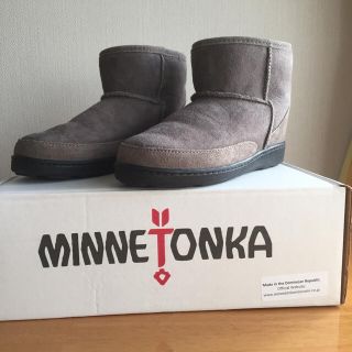 ミネトンカ(Minnetonka)のムートンショートブーツ(ブーツ)