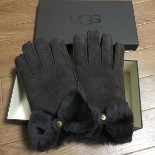 アグ(UGG)のアグの手袋  ブラウン(手袋)