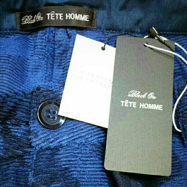 TETE HOMME(テットオム)の☆TETE テットオム カモフラ 迷彩 パイル地 ハーフ ショートパンツ 新品M メンズのパンツ(ショートパンツ)の商品写真