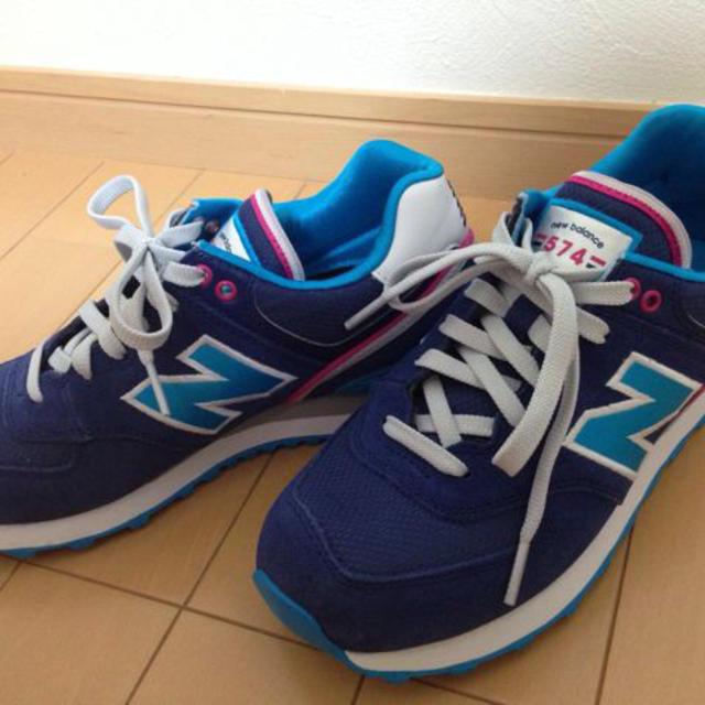 New Balance(ニューバランス)のnewbalance♡ネイビースニーカー レディースの靴/シューズ(スニーカー)の商品写真