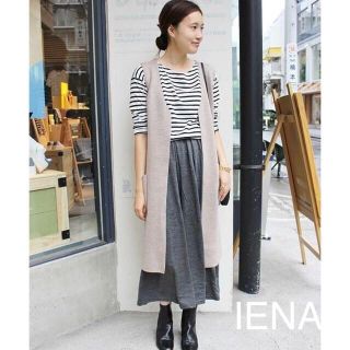 スローブイエナ(SLOBE IENA)の新品 未使用 SLOBE IENA ミラノリブニットベスト(ベスト/ジレ)