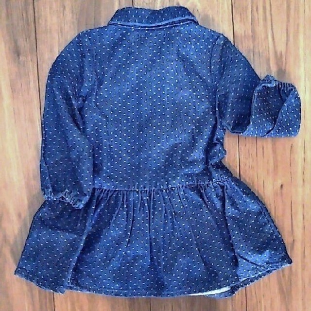 babyGAP(ベビーギャップ)の【新品】babyGAP♡デニムワンピース　70cm

 キッズ/ベビー/マタニティのベビー服(~85cm)(ワンピース)の商品写真