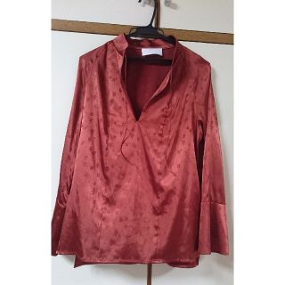 マメ(mame)のmame Flared Mandarin Tops(カットソー(長袖/七分))