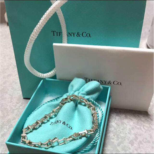 ラウンド Tiffany & チェーンブレスレット Tナロー tiffany&co - Co