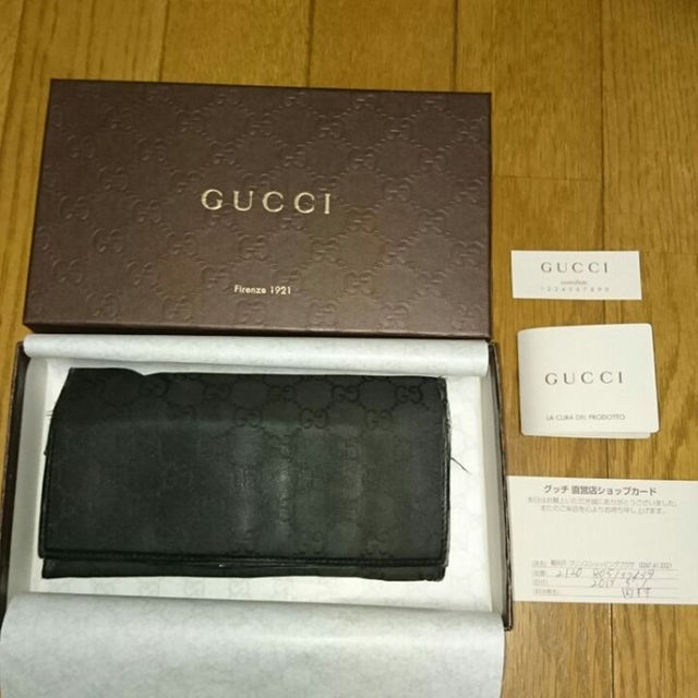 Gucci(グッチ)のさらに値下げしました！◎GUCCI  長財布◎正規品 メンズのファッション小物(長財布)の商品写真