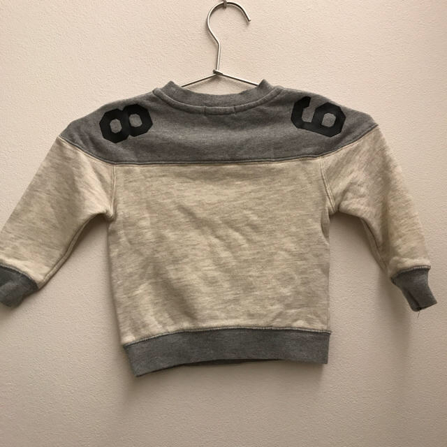 BEAMS(ビームス)のビームスミニ トレーナー キッズ/ベビー/マタニティのキッズ服男の子用(90cm~)(Tシャツ/カットソー)の商品写真