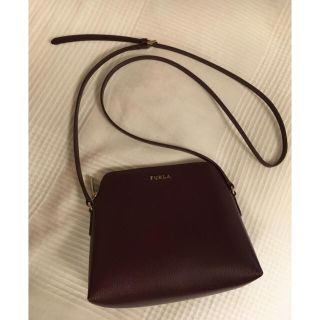 フルラ(Furla)のyumeさま専用♡ミニショルダーバッグ ボルドー色(ショルダーバッグ)