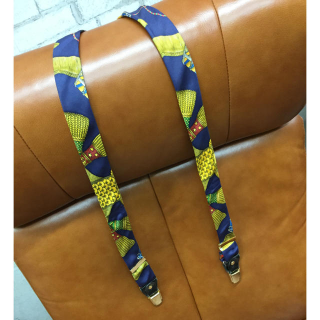 HERMES エルメス サスペンダー シルク100% | www.thestyledhouse.com.au