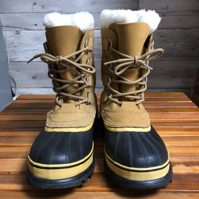 SOREL(ソレル)のまー様専用 1回着 超美品 レディース ベージュ ソレルカリブー 25cm 40 レディースの靴/シューズ(ブーツ)の商品写真