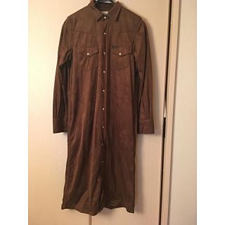 ビームス(BEAMS)のLee ロングシャツ ブラウン BEAMSで購入(シャツ/ブラウス(長袖/七分))