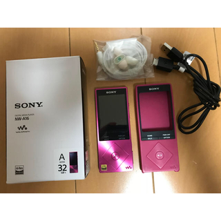 ソニー(SONY)のウォークマン SONY NW-A16 32GB (ポータブルプレーヤー)