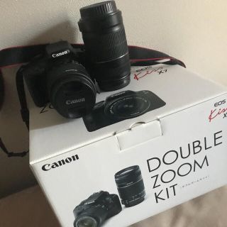 キヤノン(Canon)のCanon kiss X7 ダブルズームキット(デジタル一眼)