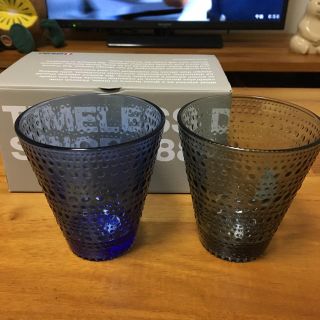 イッタラ(iittala)のイッタラ  カステヘラミ グラス 2個セット(グラス/カップ)