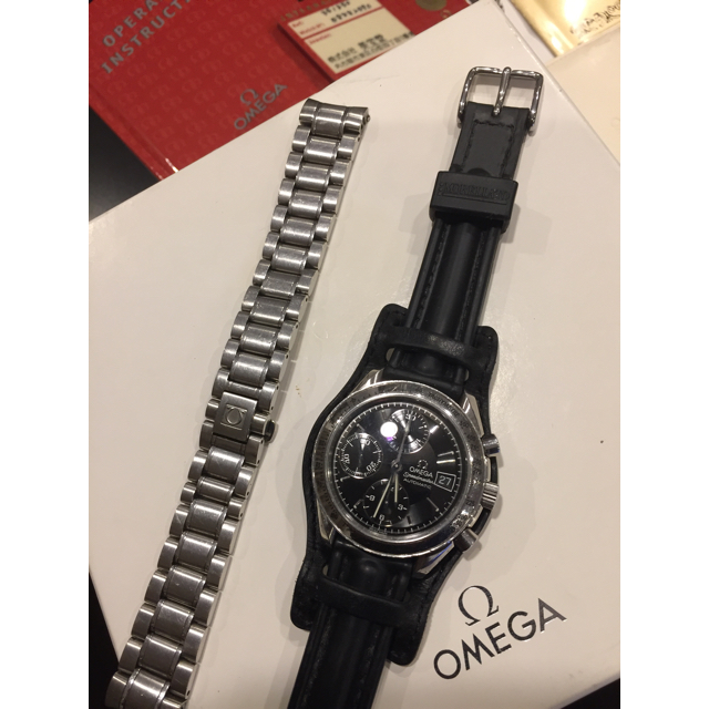 OMEGA(オメガ)のTKMRMOME2011様専用☆オメガ☆スピードマスター☆国内正規店購入 メンズの時計(腕時計(アナログ))の商品写真