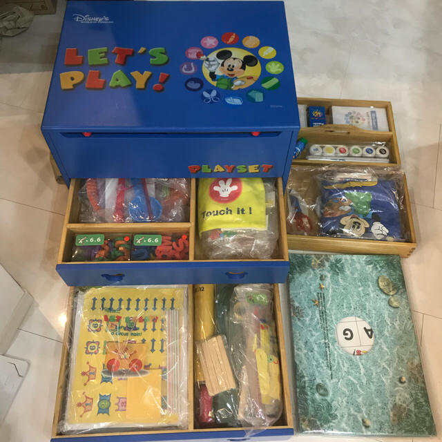 レッツプレイ DVD お道具箱 ディズニー英語システム DWE | www