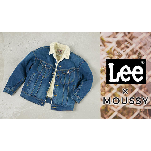 lee moussy ストームライダー　ボアデニムジャケット