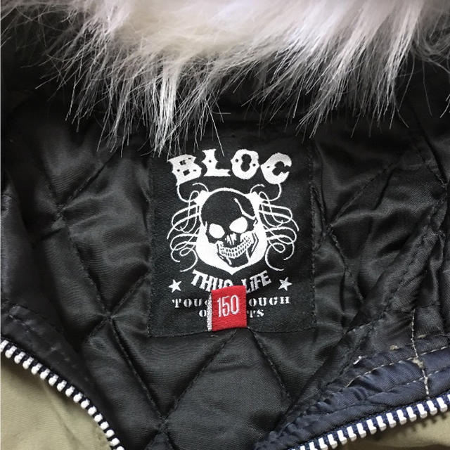 BLOC(ブロック)の☆美品☆ BLOC ジャンパー  150㎝ キッズ/ベビー/マタニティのキッズ服男の子用(90cm~)(ジャケット/上着)の商品写真