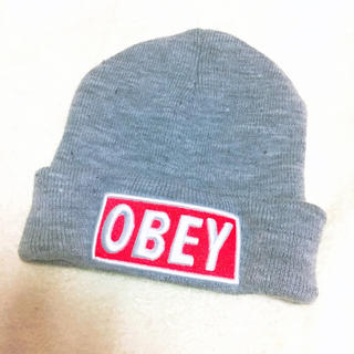 オベイ(OBEY)のOBEY ニット帽 ニットキャップ(ニット帽/ビーニー)