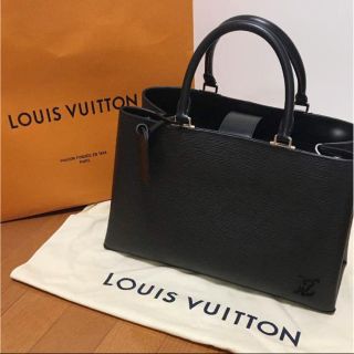 ヴィトン(LOUIS VUITTON) エピ トートバッグ(メンズ)（ブラック/黒色系