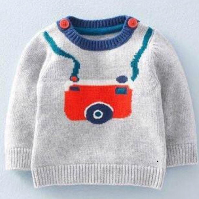 Boden(ボーデン)の【新品未使用】babyboden fun jumper 12-18m ボーデン キッズ/ベビー/マタニティのベビー服(~85cm)(ニット/セーター)の商品写真