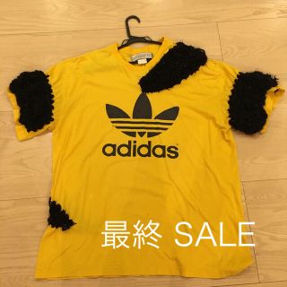 アディダス(adidas)のアディダスリメイクＴシャツ(Tシャツ(半袖/袖なし))