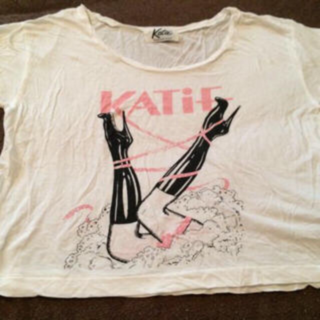 Katie(ケイティー)のkatie◎ショートトップス レディースのトップス(カットソー(半袖/袖なし))の商品写真