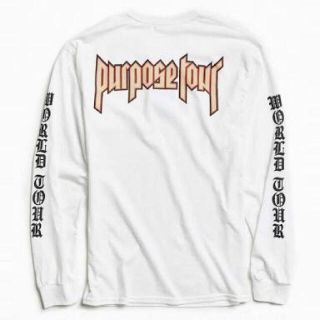 アーバンアウトフィッターズ(Urban Outfitters)のPurpose tour ロンT Sサイズ(Tシャツ/カットソー(七分/長袖))