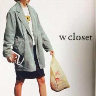 ダブルクローゼット(w closet)のwcloset / コーデュロイコート(チェスターコート)