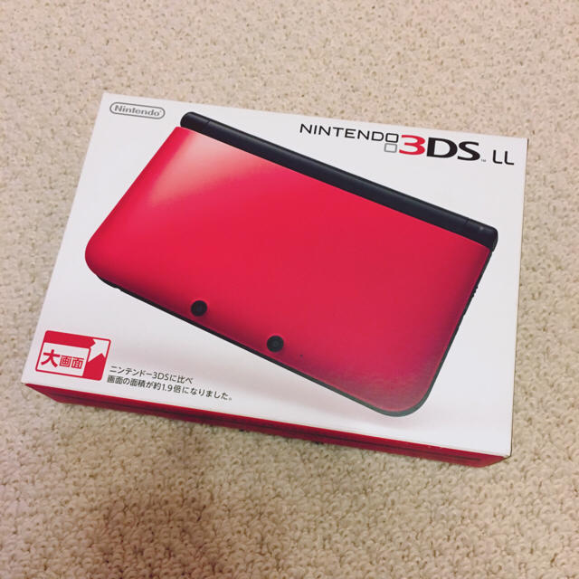 ニンテンドー3DS(ニンテンドー3DS)の【美品】ニンテンドー3DS LL 本体 エンタメ/ホビーのゲームソフト/ゲーム機本体(家庭用ゲーム機本体)の商品写真