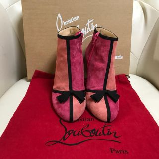 クリスチャンルブタン(Christian Louboutin)のクリスマスセール🎄クリスチャンルブタン🎀リボン可愛いブーティー(ブーティ)