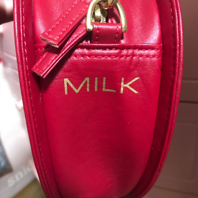 MILK(ミルク)のMILK ハートバッグ チェーンバッグ レディースのバッグ(ショルダーバッグ)の商品写真