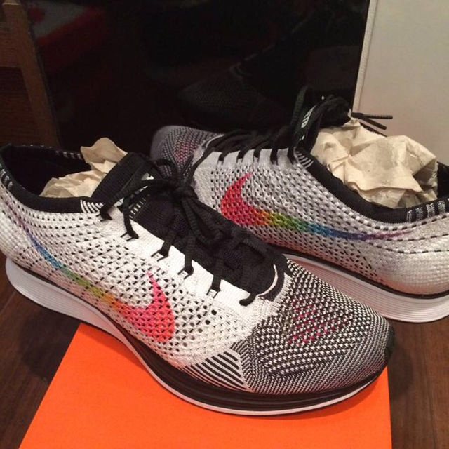 28cm NIKE FLYKNIT RACER “BE TRUE”