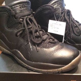 ナイキ(NIKE)の27.5cm JORDAN 10 RETRO OVO BLACKドレイク(スニーカー)