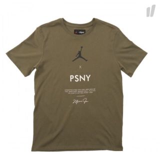 ナイキ(NIKE)のMサイズ PSNY X JORDAN TEE パブリックスクール OLIVE(その他)