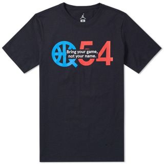 ナイキ(NIKE)のMサイズ NIKE AIR JORDAN QUAI 54 LOGO TEE 黒(その他)