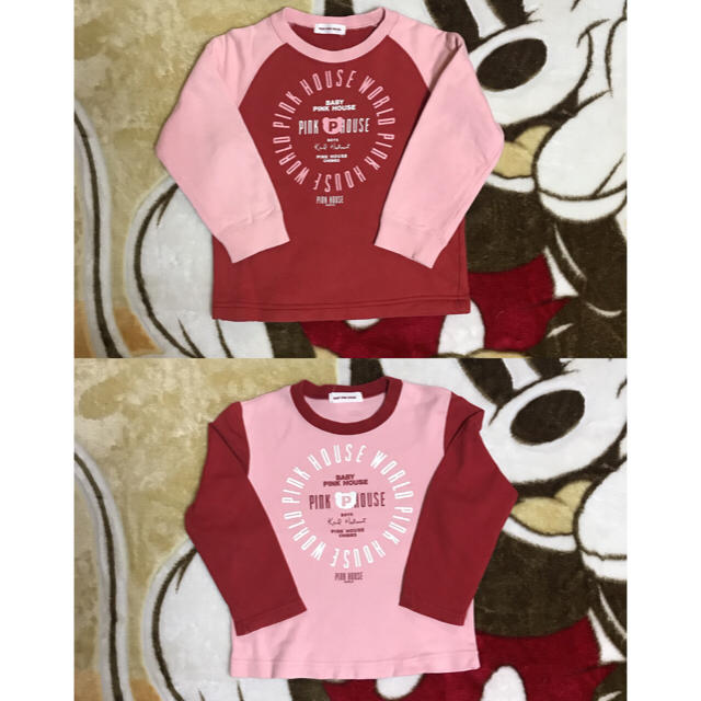 PINK HOUSE(ピンクハウス)のPINK HOUSE トレーナー＊ロンT  size M キッズ/ベビー/マタニティのキッズ服女の子用(90cm~)(Tシャツ/カットソー)の商品写真