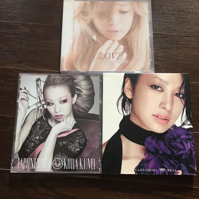 CD3枚セット❤️浜崎あゆみ 倖田來未 中島美嘉 エンタメ/ホビーのCD(ポップス/ロック(邦楽))の商品写真