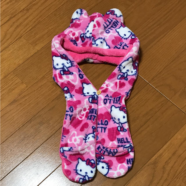 ハローキティ(ハローキティ)の新品 キティ 手袋 帽子 マフラー レディースのファッション小物(手袋)の商品写真