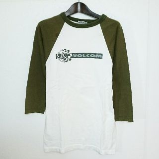 ボルコム(volcom)の90年代VOLCOMのラグランTシャツ(Tシャツ/カットソー(七分/長袖))