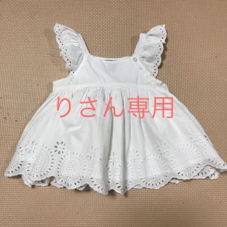 ベビーギャップ(babyGAP)の★りさん専用★ baby Gap ワンピースと花柄Tシャツ 80(ワンピース)