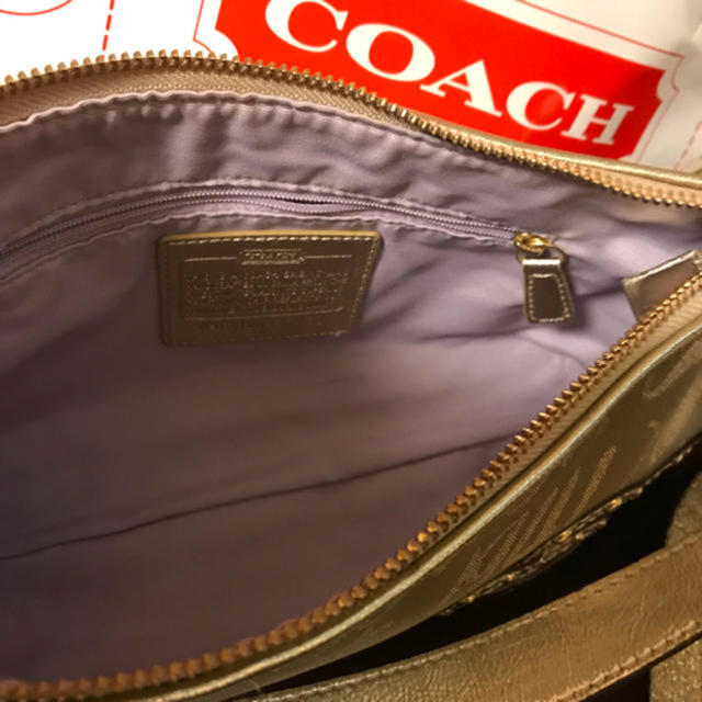 COACH(コーチ)のCOACH★ゴールドショルダー レディースのバッグ(ショルダーバッグ)の商品写真