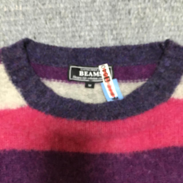 BEAMS(ビームス)のBEAMS ボーダーニット メンズのトップス(ニット/セーター)の商品写真