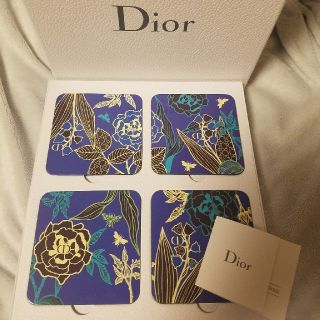 ディオール(Dior)のDior コースター  非売品(ノベルティグッズ)