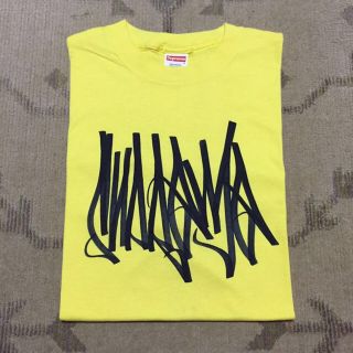 シュプリーム(Supreme)の美品 Supreme Tagging Logo Tee Yellow L(その他)