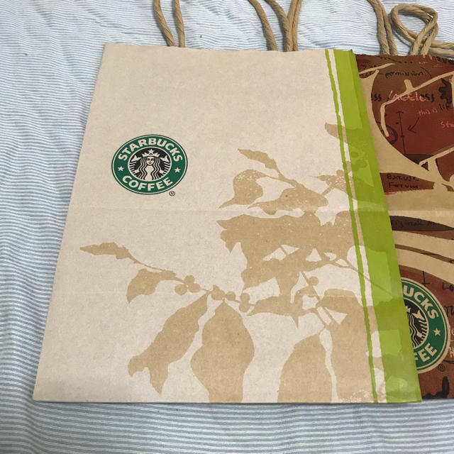 Starbucks Coffee(スターバックスコーヒー)のスタバ ショッパー ４セット レディースのバッグ(ショップ袋)の商品写真