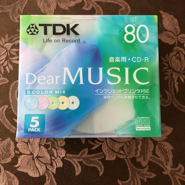 TDK(ティーディーケイ)の新品未使用☆TDK 音楽用 CD-R80 エンタメ/ホビーのCD(その他)の商品写真