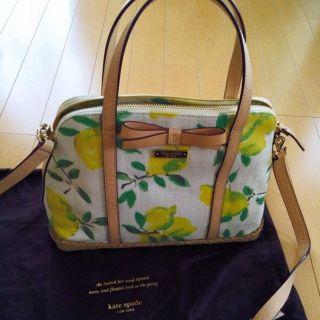 kate spade new york - ケイトスペード♠️レモン柄バッグの通販 by