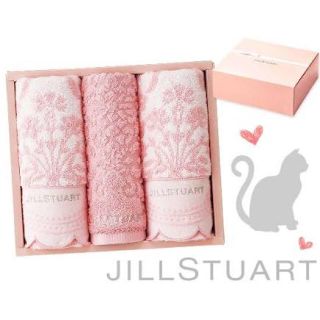 ジルスチュアート(JILLSTUART)のお値下げ♡JILLSTUART♡フェイスタオル＆ウォッシュタオル(タオル/バス用品)