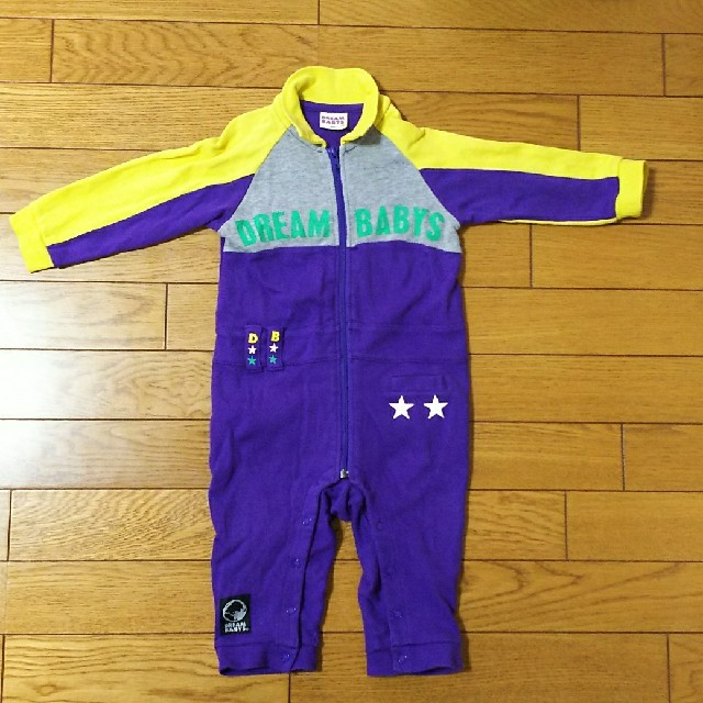 DREAMBABYS(ドリームベイビーズ)のめめたん様専用 DREAMBABYS カバーオール キッズ/ベビー/マタニティのベビー服(~85cm)(ロンパース)の商品写真