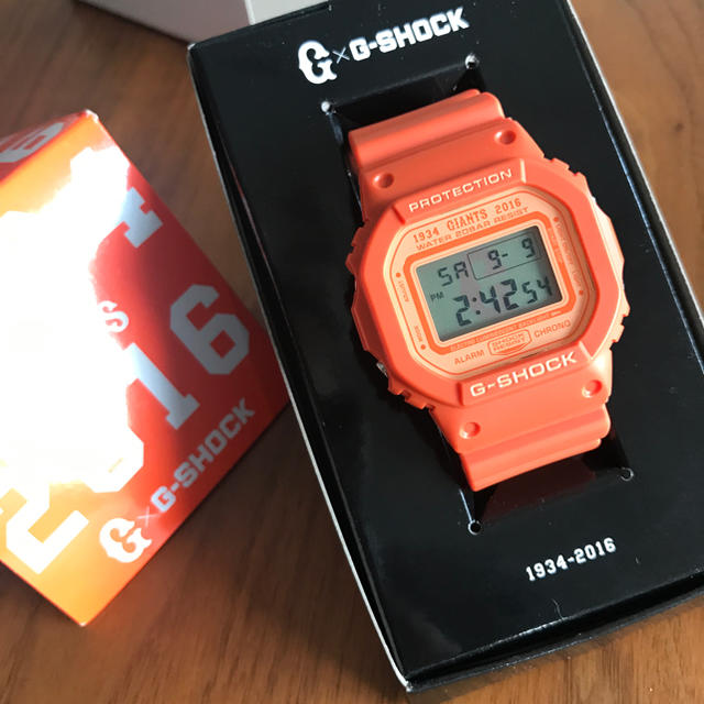 ぶーりん様専用★GIANTS×G-SHOCKコラボ★ノート付き★新品